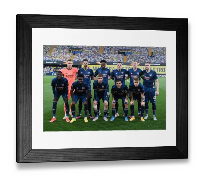 Framed Print : Empty Europa League Semi-Final: Arsenal vs. Villarreal, Villarreal, Spain (2021) Framed Print : Empty Europa League Semi-Final: Arsenal vs. Villarreal, Villarreal, Spain (2021)