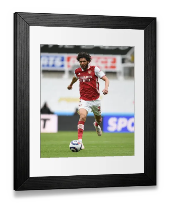 Framed Print : Arsenal's Mo Elneny in Action at Empty St. James Park: Newcastle United vs Arsenal, Premier League 2021 Framed Print : Arsenal's Mo Elneny in Action at Empty St. James Park: Newcastle United vs Arsenal, Premier League 2021