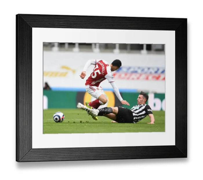 Framed Print : Clash at St. James Park: Arsenal vs. Newcastle United - Premier League 2021 Framed Print : Clash at St. James Park: Arsenal vs. Newcastle United - Premier League 2021
