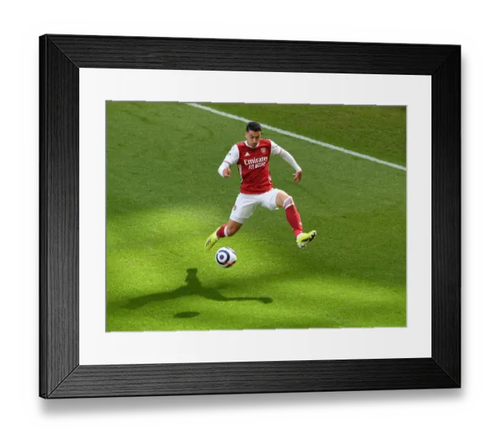 Framed Print : Behind Closed Doors: Martinelli Leads Arsenal Past Newcastle in Empty St. James Park