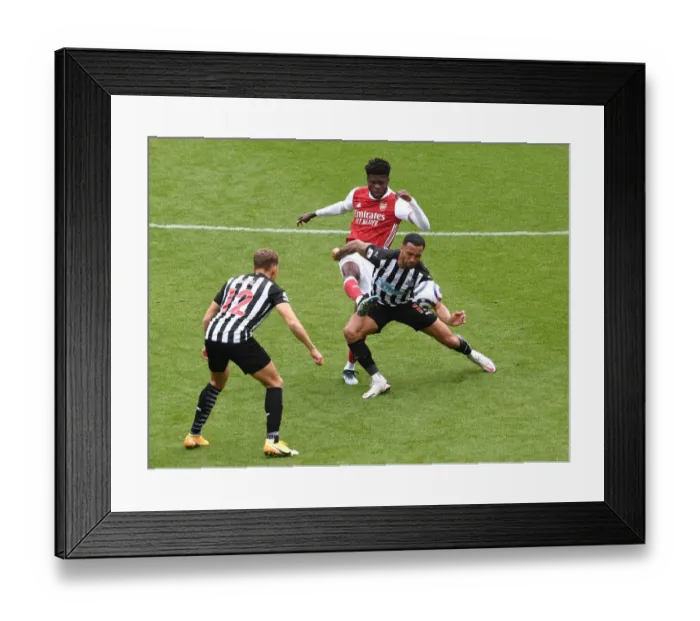 Framed Print : Partey vs Wilson: Thrilling Clash in Empty St. James Park - Newcastle United vs Arsenal, Premier League 2021 Framed Print : Partey vs Wilson: Thrilling Clash in Empty St. James Park - Newcastle United vs Arsenal, Premier League 2021