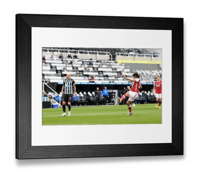 Framed Print : Mohamed Elneny Scores the Winning Goal: Arsenal's Triumph at Newcastle United (Premier League 2021, Behind Closed Doors) Framed Print : Mohamed Elneny Scores the Winning Goal: Arsenal's Triumph at Newcastle United (Premier League 2021, Behind Closed Doors)