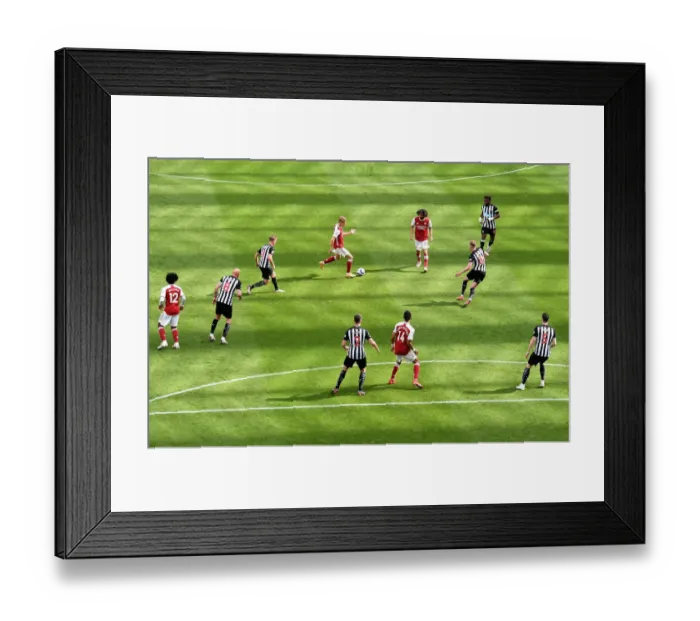 Framed Print : Behind Closed Doors: Martin Odegaard Plays On at Empty St. James Park - Newcastle United vs Arsenal, Premier League 2021 Framed Print : Behind Closed Doors: Martin Odegaard Plays On at Empty St. James Park - Newcastle United vs Arsenal, Premier League 2021