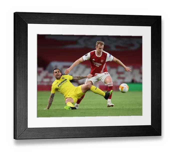 Framed Print : Arsenal vs. Villarreal: UEFA Europa League Semi-Final Showdown in Empty Emirates Stadium (2020-21) Framed Print : Arsenal vs. Villarreal: UEFA Europa League Semi-Final Showdown in Empty Emirates Stadium (2020-21)