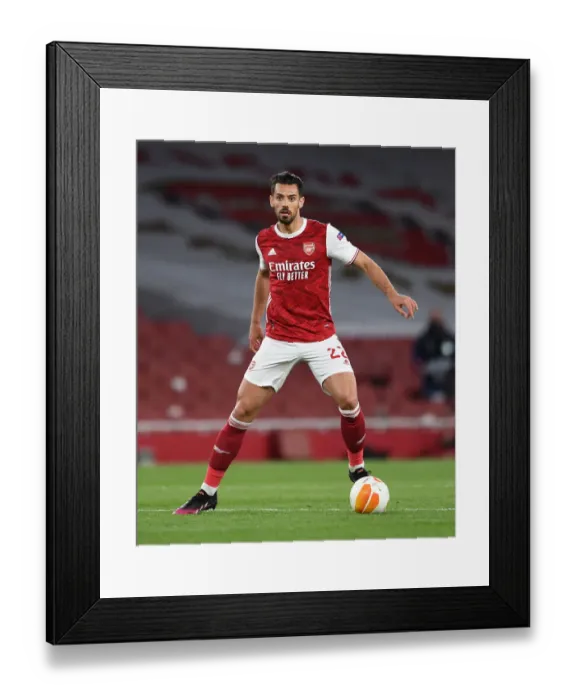 Framed Print : Arsenal's Pablo Mari in UEFA Europa League Semi-Final: Emirates Stadium Showdown Amidst Pandemic Restrictions Framed Print : Arsenal's Pablo Mari in UEFA Europa League Semi-Final: Emirates Stadium Showdown Amidst Pandemic Restrictions
