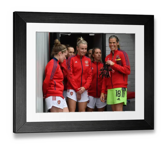 Framed Print : FA WSL Showdown: Arsenal Women vs Aston Villa Women in Empty Stands (2020-21) Framed Print : FA WSL Showdown: Arsenal Women vs Aston Villa Women in Empty Stands (2020-21)