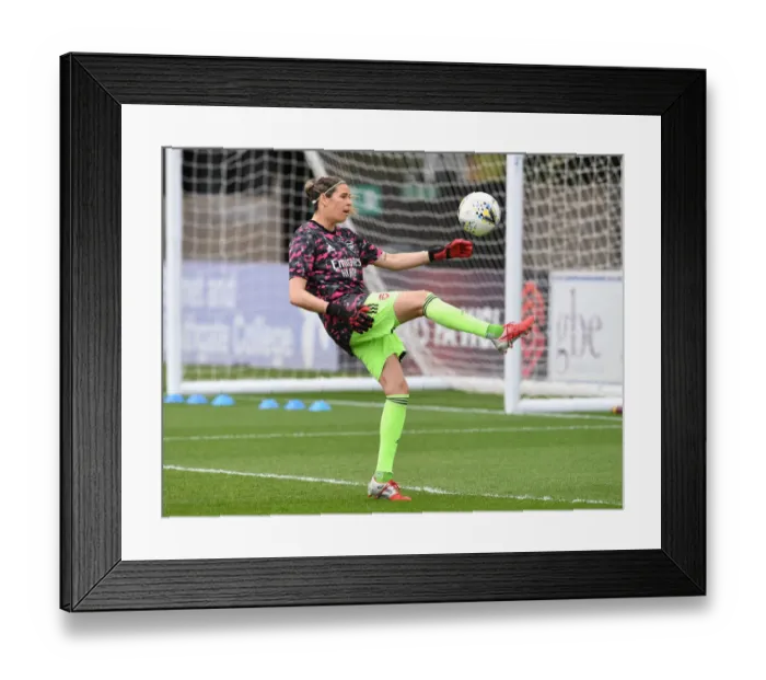 Framed Print : Arsenal Women vs Aston Villa Women: FA WSL Match in Empty Stands (2020-21) Framed Print : Arsenal Women vs Aston Villa Women: FA WSL Match in Empty Stands (2020-21)