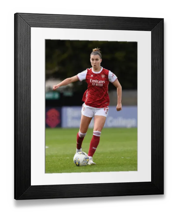 Framed Print : Arsenal Women vs. Aston Villa Women: 2021 FA WSL Match at Empty Meadow Park Framed Print : Arsenal Women vs. Aston Villa Women: 2021 FA WSL Match at Empty Meadow Park
