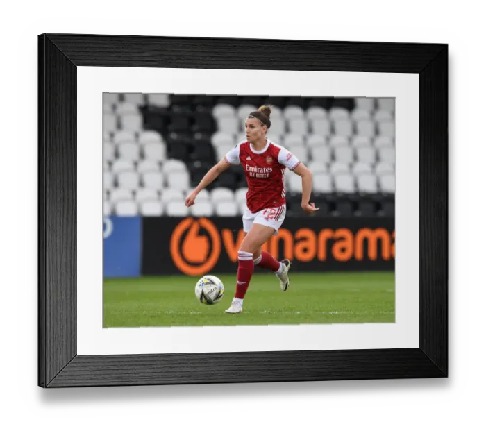 Framed Print : Arsenal Women vs. Aston Villa Women: 2021 FA WSL Match at Empty Meadow Park Framed Print : Arsenal Women vs. Aston Villa Women: 2021 FA WSL Match at Empty Meadow Park