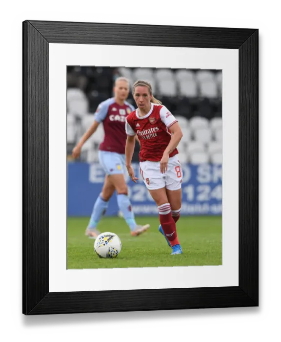 Framed Print : Arsenal's Jordan Nobbs in Action at Empty Meadow Park: FA WSL 2021 - Arsenal Women vs. Aston Villa Women Framed Print : Arsenal's Jordan Nobbs in Action at Empty Meadow Park: FA WSL 2021 - Arsenal Women vs. Aston Villa Women
