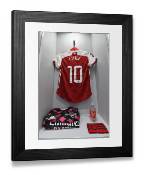 Framed Print : Arsenal Women Prepare for Aston Villa Match in Empty Meadow Park (2020-21) Framed Print : Arsenal Women Prepare for Aston Villa Match in Empty Meadow Park (2020-21)