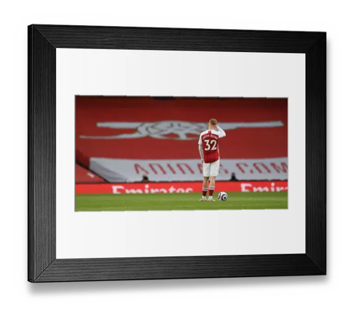 Framed Print : Arsenal's Emile Smith Rowe Before Empty Emirates: Arsenal v West Bromwich Albion, Premier League 2021 Framed Print : Arsenal's Emile Smith Rowe Before Empty Emirates: Arsenal v West Bromwich Albion, Premier League 2021