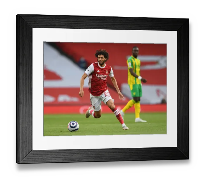 Framed Print : Arsenal's Mohamed Elneny in Action: 2020-21 Emirates Stadium Showdown Against West Bromwich Albion (Behind Closed Doors) Framed Print : Arsenal's Mohamed Elneny in Action: 2020-21 Emirates Stadium Showdown Against West Bromwich Albion (Behind Closed Doors)