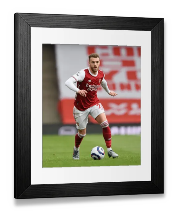 Framed Print : Arsenal's Calum Chambers in Action Against West Brom at Emirates Stadium (2020-21) - Behind Closed Doors Framed Print : Arsenal's Calum Chambers in Action Against West Brom at Emirates Stadium (2020-21) - Behind Closed Doors