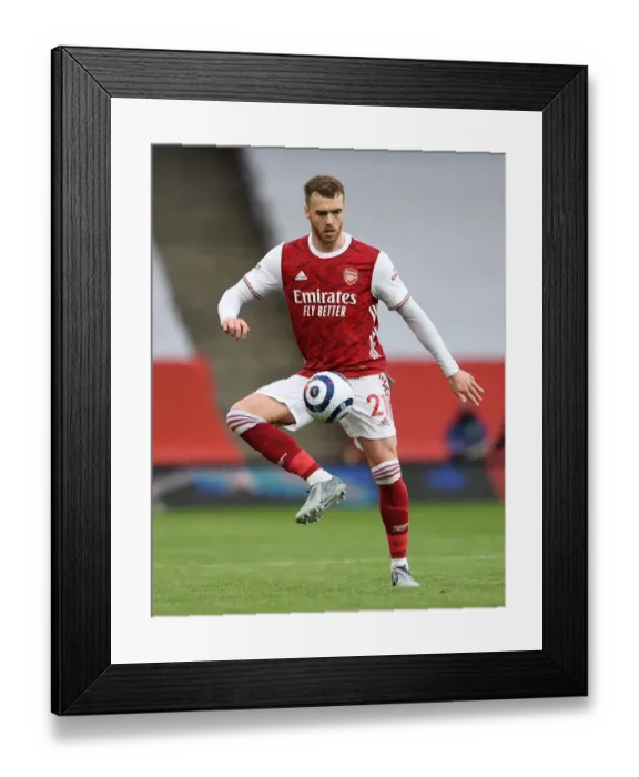 Framed Print : Arsenal's Calum Chambers in Action against West Bromwich Albion (2020-21) Framed Print : Arsenal's Calum Chambers in Action against West Bromwich Albion (2020-21)