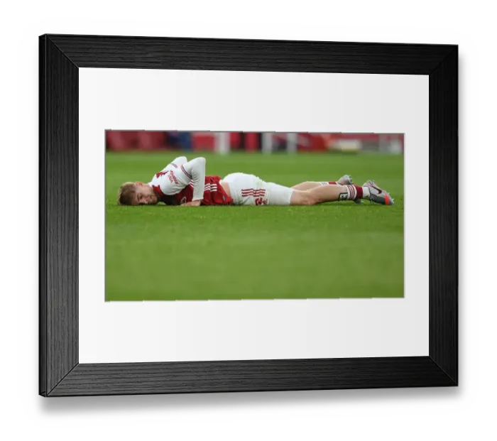 Framed Print : Arsenal's Emile Smith Rowe Shines in Empty Emirates Against West Bromwich Albion (2020-21) Framed Print : Arsenal's Emile Smith Rowe Shines in Empty Emirates Against West Bromwich Albion (2020-21)