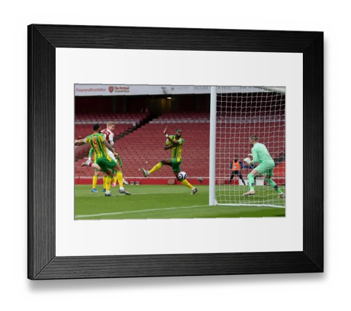 Framed Print : Emile Smith Rowe Scores First Goal for Arsenal in Empty Emirates: 2020-21 Season's Final Thrill Framed Print : Emile Smith Rowe Scores First Goal for Arsenal in Empty Emirates: 2020-21 Season's Final Thrill