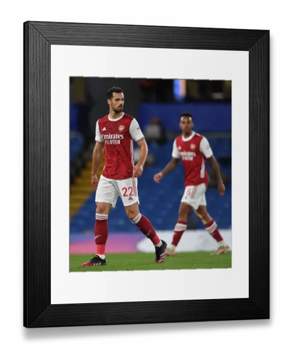 Framed Print : Arsenal's Pablo Mari at Chelsea's Stamford Bridge: 2020-21 Premier League Match Amidst COVID-19 Restrictions Framed Print : Arsenal's Pablo Mari at Chelsea's Stamford Bridge: 2020-21 Premier League Match Amidst COVID-19 Restrictions