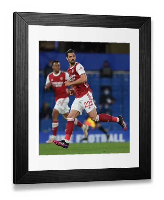 Framed Print : Arsenal's Pablo Mari at Empty Stamford Bridge: 2020-21 Premier League Match Amid COVID-19 Restrictions Framed Print : Arsenal's Pablo Mari at Empty Stamford Bridge: 2020-21 Premier League Match Amid COVID-19 Restrictions
