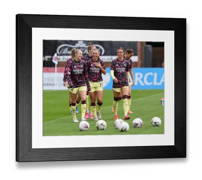 Framed Print : Arsenal Women's Squad Prepares for FA Cup 5th Round Clash Against Crystal Palace Framed Print : Arsenal Women's Squad Prepares for FA Cup 5th Round Clash Against Crystal Palace