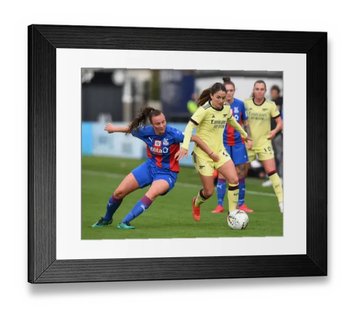 Framed Print : Arsenal Women vs Crystal Palace Women: Vitality FA Cup 5th Round Showdown