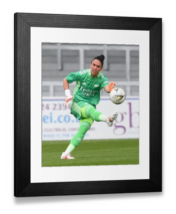 Framed Print : Manuela Zinsberger's Heroic Performance: Arsenal Women Edge Past Crystal Palace Women in FA Cup 5th Round