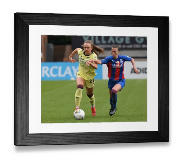 Framed Print : Arsenal Women vs Crystal Palace Women: Vitality FA Cup 5th Round Showdown