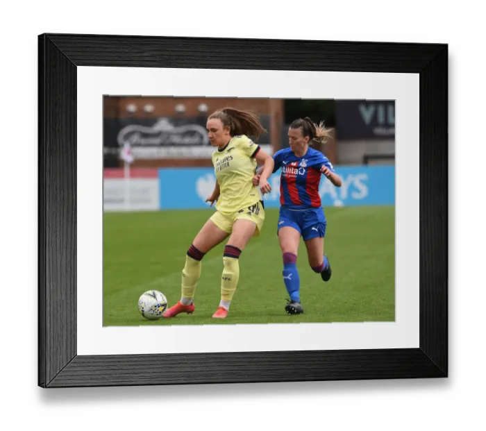 Framed Print : Arsenal Women vs Crystal Palace Women: Vitality FA Cup 5th Round Showdown