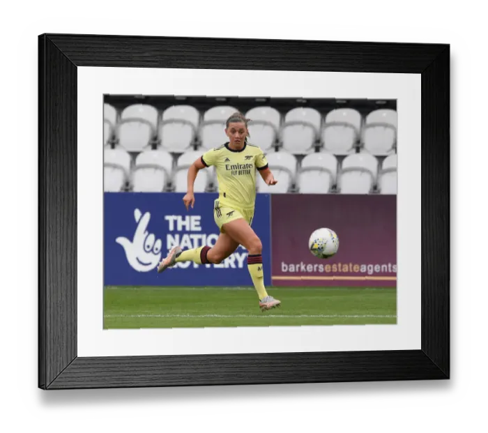 Framed Print : Arsenal Women vs Crystal Palace Women: Vitality FA Cup 5th Round Showdown