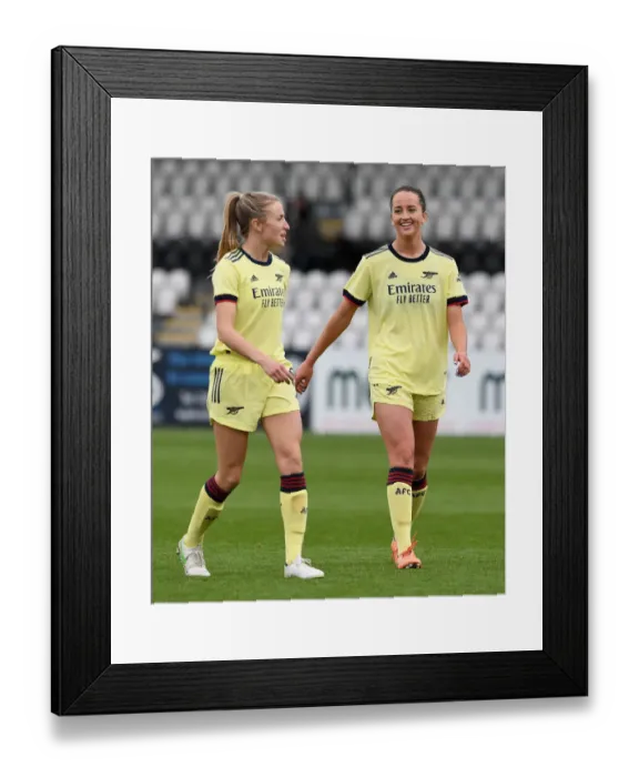 Framed Print : Arsenal Women vs Crystal Palace Women: Vitality FA Cup 5th Round Showdown