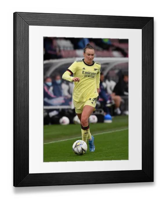 Framed Print : Arsenal Women vs Crystal Palace Women: Vitality FA Cup 5th Round Showdown