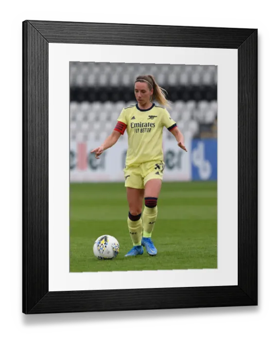 Framed Print : Jordan Nobbs Leads Arsenal Women in FA Cup Showdown against Crystal Palace Women