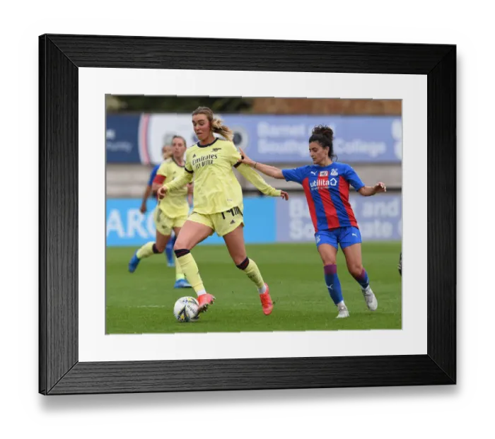 Framed Print : Arsenal Women vs. Crystal Palace Women: Vitality FA Cup 5th Round Showdown