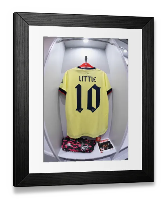 Framed Print : Arsenal Women's Kim Little Prepares for FA Cup Clash Against Crystal Palace