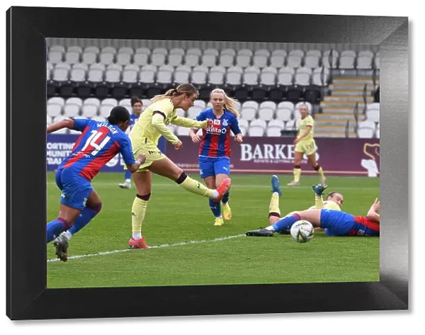 Arsenal Women Crush Crystal Palace: Jill Roord Scores Seventh Goal in FA Cup Victory