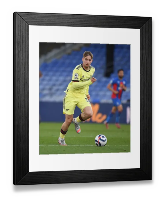 Framed Print : Emile Smith Rowe's Standout Performance: Crystal Palace vs Arsenal, 2020-21 Premier League