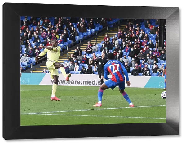 Nicolas Pepe Scores the Winning Goal: Crystal Palace vs. Arsenal, Premier League 2020-21