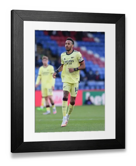 Framed Print : Aubameyang's Premier League Showdown: Arsenal vs. Crystal Palace Framed Print : Aubameyang's Premier League Showdown: Arsenal vs. Crystal Palace