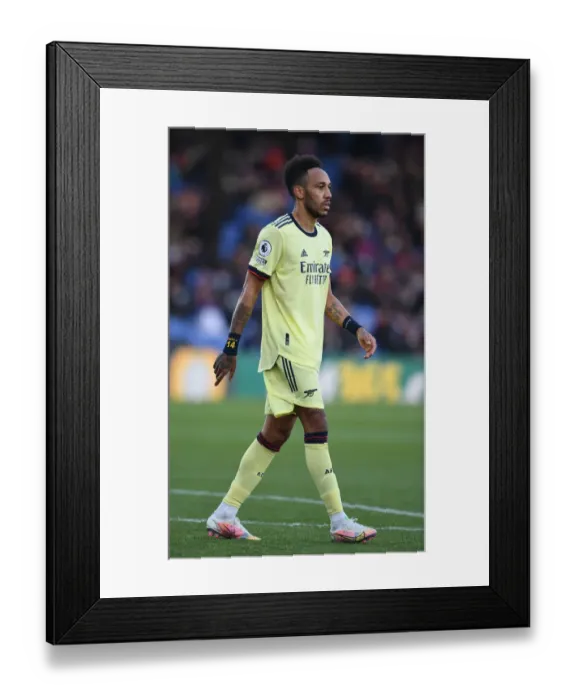 Framed Print : Aubameyang's Brilliance: Crystal Palace vs. Arsenal, 2020-21 Premier League Framed Print : Aubameyang's Brilliance: Crystal Palace vs. Arsenal, 2020-21 Premier League