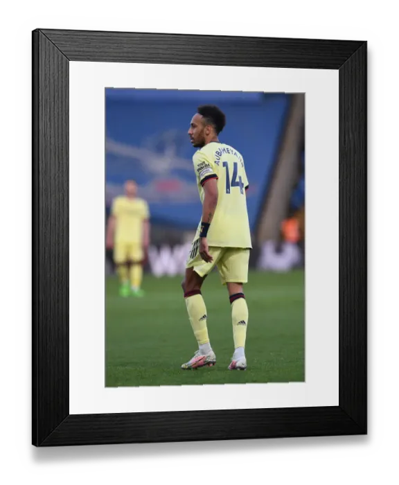 Framed Print : Aubameyang's Brilliance: Crystal Palace vs. Arsenal, 2020-21 Premier League - Pierre-Emerick Shines at Selhurst Park Framed Print : Aubameyang's Brilliance: Crystal Palace vs. Arsenal, 2020-21 Premier League - Pierre-Emerick Shines at Selhurst Park