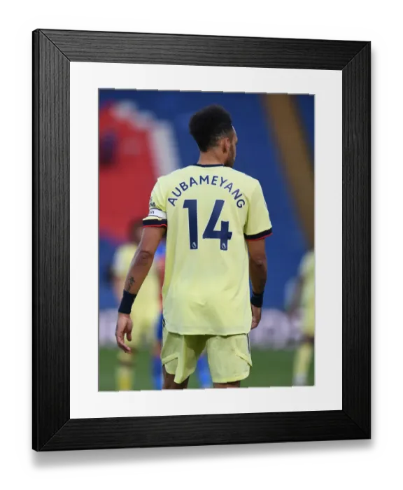 Framed Print : Aubameyang's Brilliant Performance: Crystal Palace vs. Arsenal (2020-21) - Premier League Framed Print : Aubameyang's Brilliant Performance: Crystal Palace vs. Arsenal (2020-21) - Premier League