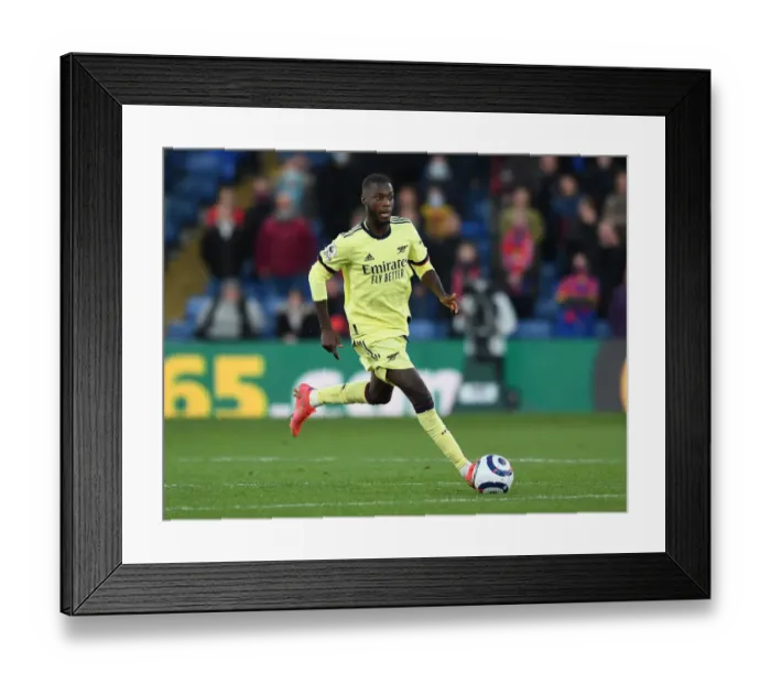 Framed Print : Pepe in Action: Crystal Palace vs Arsenal, Premier League 2020-21 Framed Print : Pepe in Action: Crystal Palace vs Arsenal, Premier League 2020-21