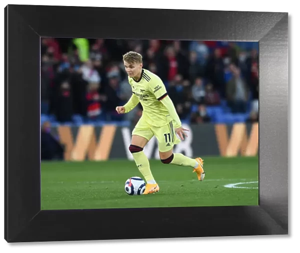 Martin Odegaard in Action: Arsenal vs Crystal Palace, Premier League 2020-21