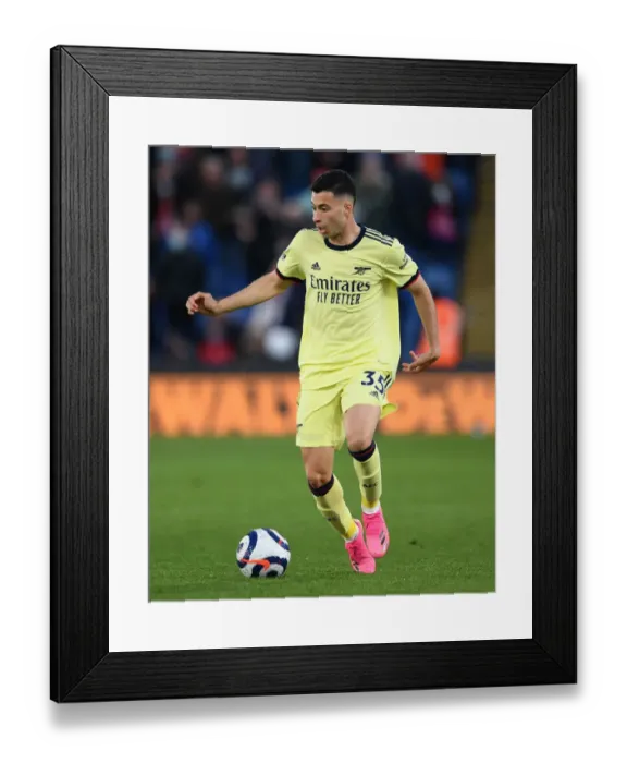 Framed Print : Martinelli's Star Performance: Arsenal Triumphs Over Crystal Palace in Premier League 2020-21