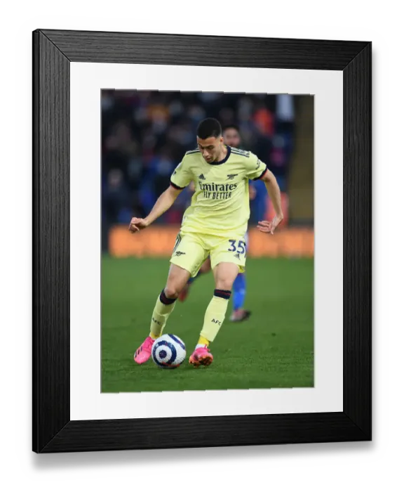 Framed Print : Martinelli's Brilliant Performance: Crystal Palace vs Arsenal, Premier League 2020-21