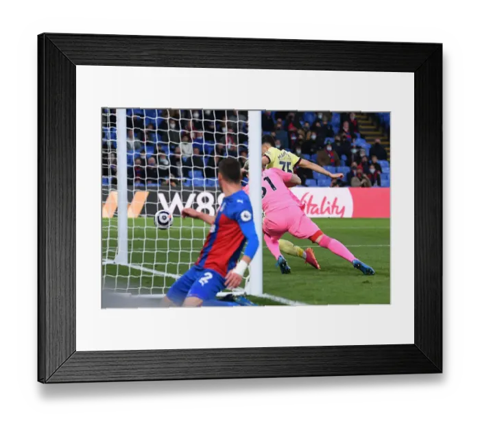 Framed Print : Martinelli Scores Arsenal's Second: Crystal Palace vs Arsenal, Premier League 2020-21 Framed Print : Martinelli Scores Arsenal's Second: Crystal Palace vs Arsenal, Premier League 2020-21