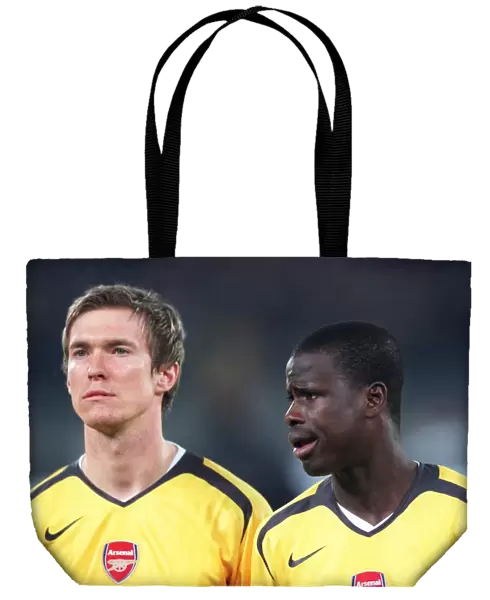 Alex Hleb and Emmanuel Eboue (Arsenal). Juventus 0: 0 Arsenal