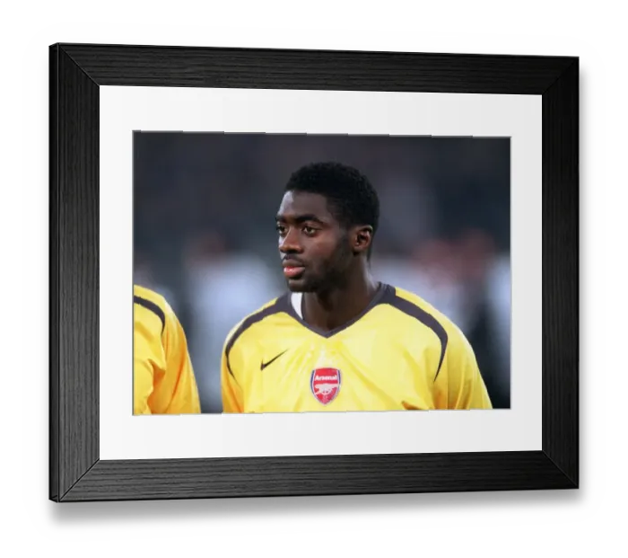 Framed Print : Kolo Toure (Arsenal). Juventus 0: 0 Arsenal. UEFA Champions League