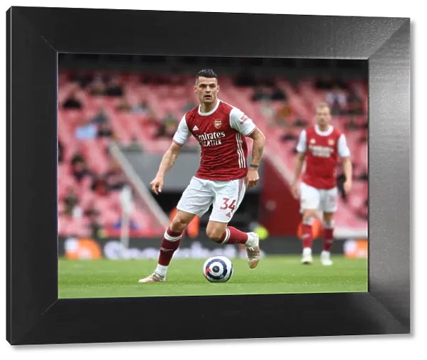 Granit Xhaka: In Action for Arsenal Against Brighton & Hove Albion (Premier League 2021)