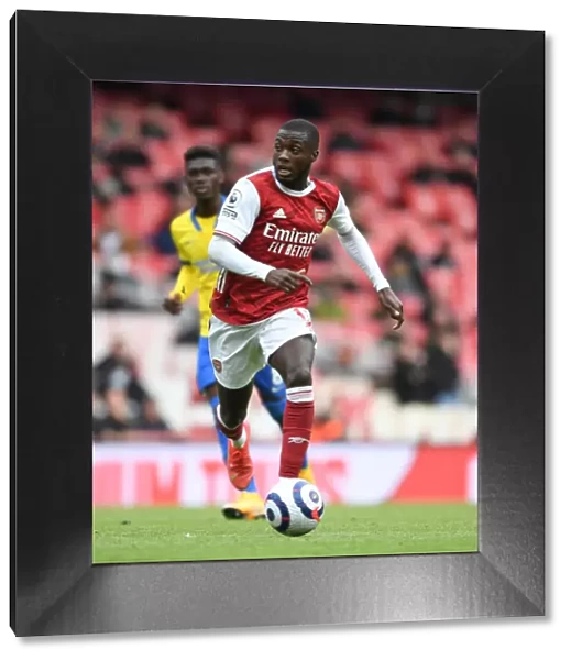 Pepe Shines: Arsenal's Dominant Display against Brighton (2020-21)